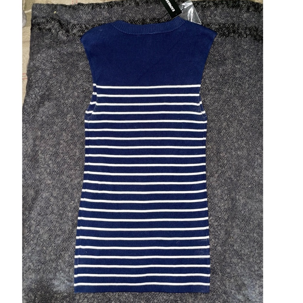 Express Ribbed Sweater Striped Tank - Picture 6 of 7